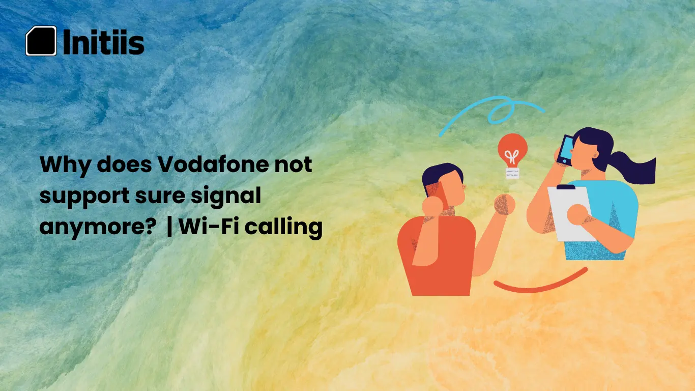 why does vodafone not support sure signal anymore