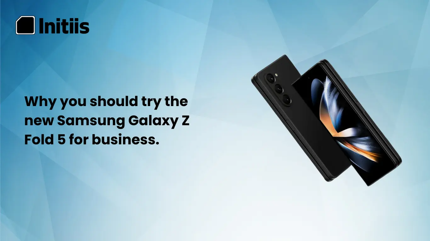 Read more about the article Why you should try the new Samsung Galaxy Z Fold 5 for business.