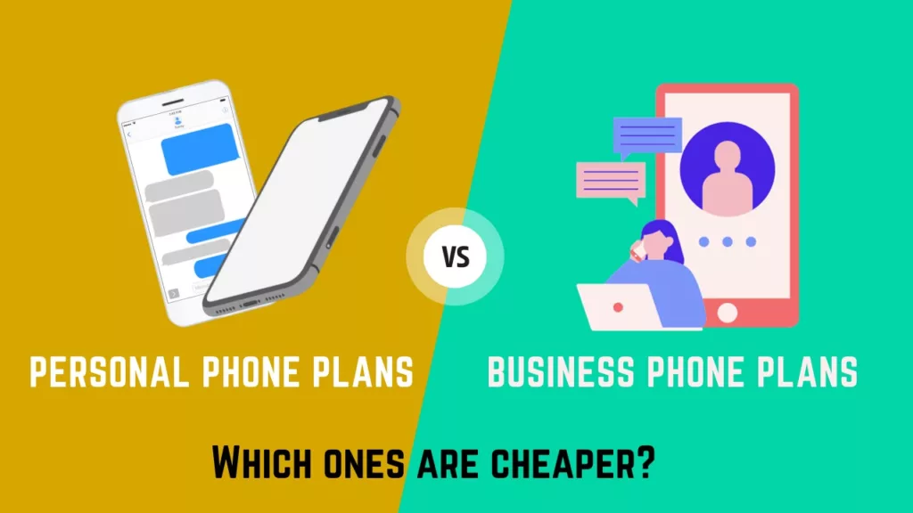 Personal phone plans VS mobile phone plans